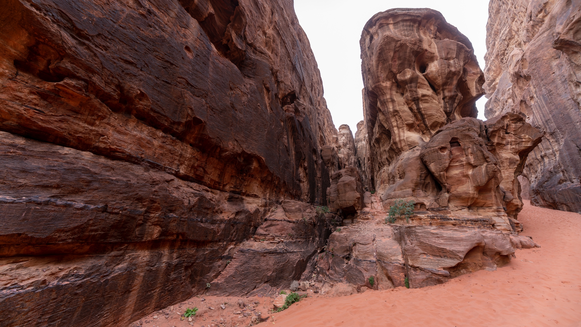 Burrah Canyon, Wüste in Jordanien – Foto: © Roland Rodenberg