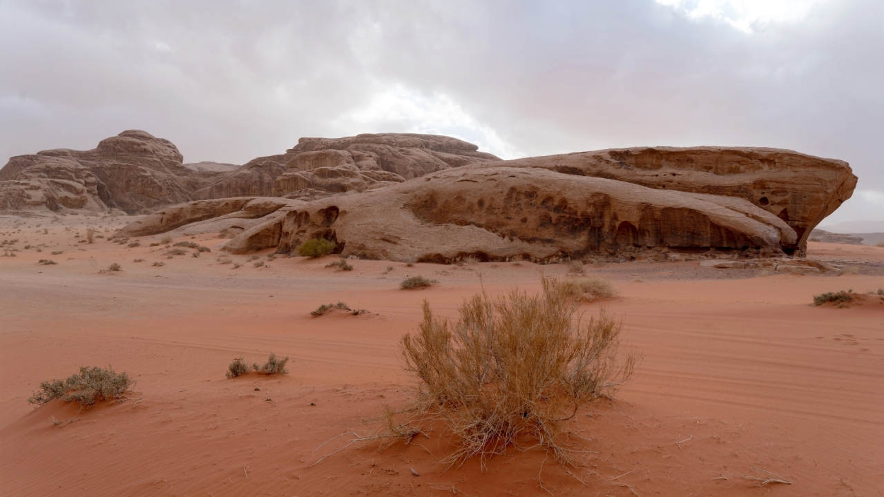 Wadi Rum, Wste in Jordanien – Foto: © Roland Rodenberg